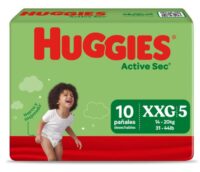 PAÑAL HUGGIES ACTIVE SEC TALLA XXG