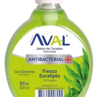 JABON LIQUIDO AVAL FRESCO EUCALIPTO 400ML