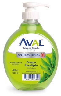JABON LIQUIDO AVAL FRESCO EUCALIPTO 400ML