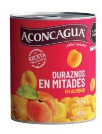 ACONCAGUA DURAZNO EN MITADES 820G