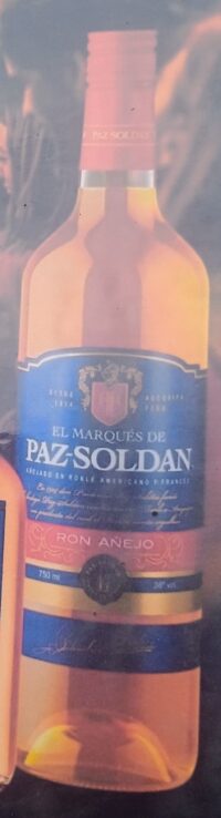 RON AÑEJO PAZ SOLDAN 750ML