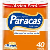 PH PARACAS NARANJA DOBLE HOJA (15M X ROLLO)